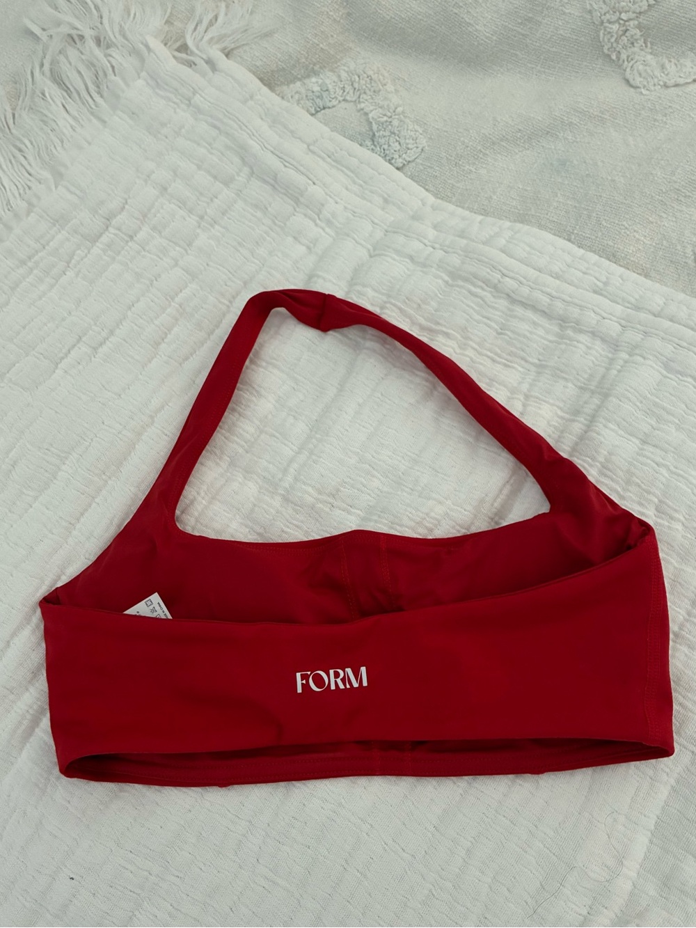 FORM Halter Bra in Cherry